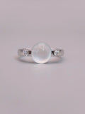 18K Icy Jadeite Ring｜18K冰玻翡翠戒指《玻光・粼粼》