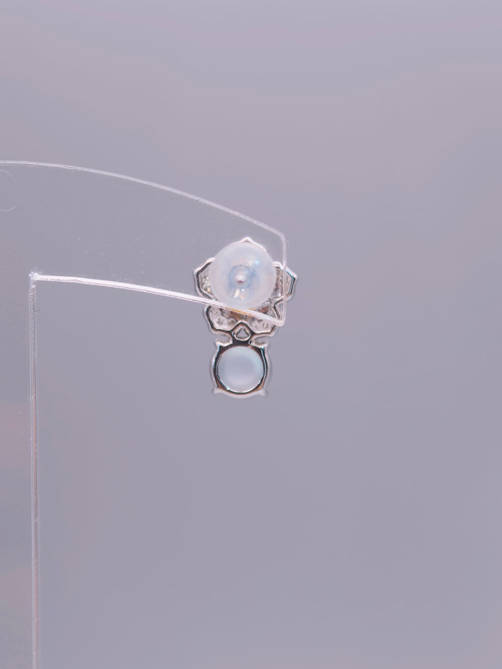 18K Jadeite Plum Blossom Earrings｜18K翡翠梅花耳環《一剪・梅》