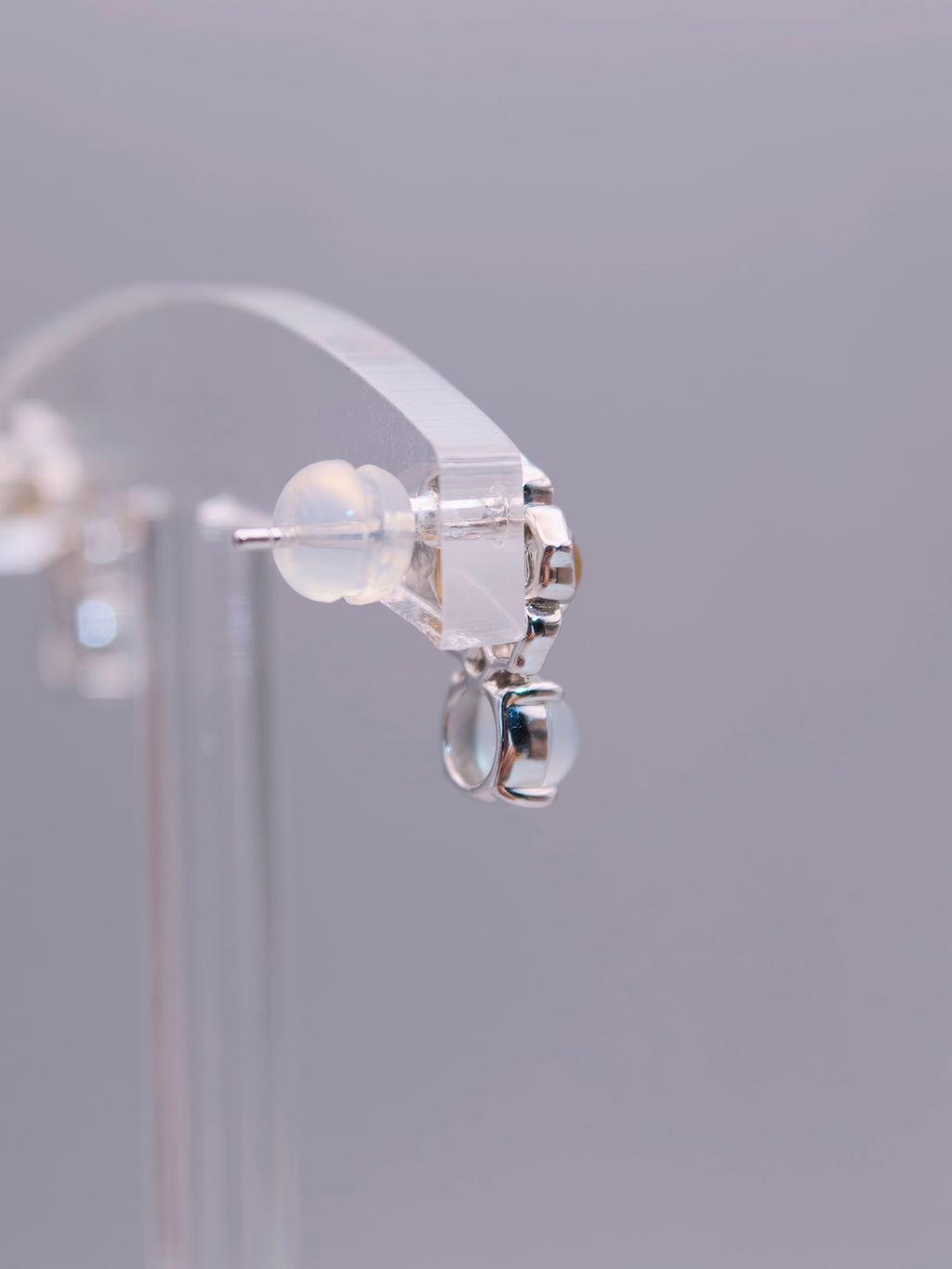 18K Jadeite Plum Blossom Earrings｜18K翡翠梅花耳環《一剪・梅》