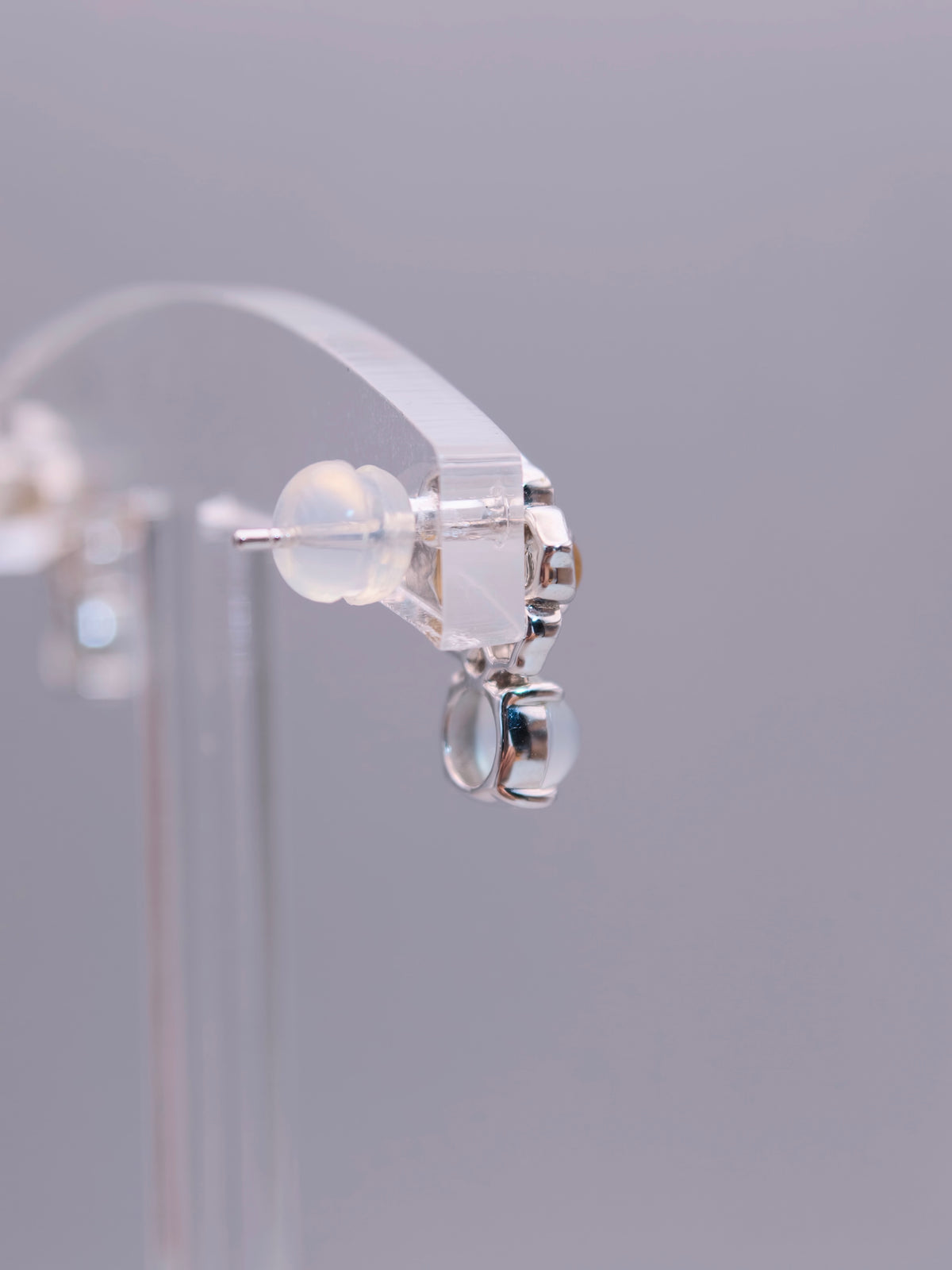 18K Jadeite Plum Blossom Earrings｜18K翡翠梅花耳環《一剪・梅》