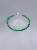 Green Jadeite Bead Bracelet｜綠翡翠珠手鍊《翠序・成珠》